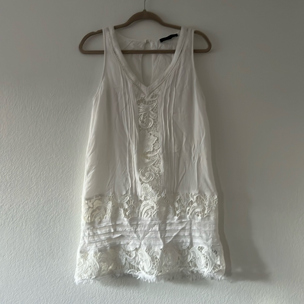 Gentle-worn size S white dress